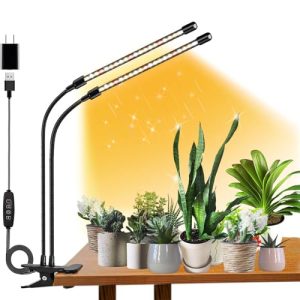 Lâmpadas para plantas FRGROW lâmpada para plantas LED, luz para plantas de espectro completo