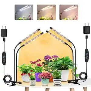 Pflanzenlampen niello 2koepfe2koepfe pflanzenlampe led