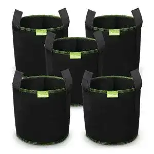 Pflanzsack simboom 5 stueck aus vliesstoff pflanzenbehaelter