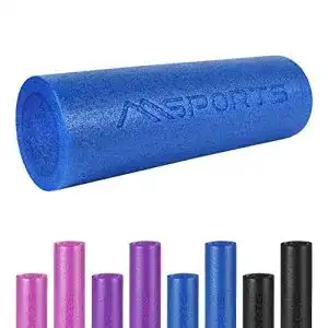 Pilates rolle msports yoga rolle premium rolle 45 x 15 cm