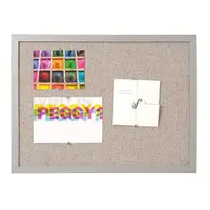 Pinnwand bi office lavender notiztafel mit perlenfarben