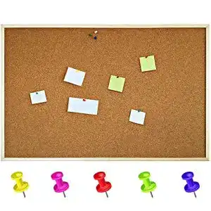 Pinnwand creative home 90x60 cm kork inkl 5 pinnwandnadeln