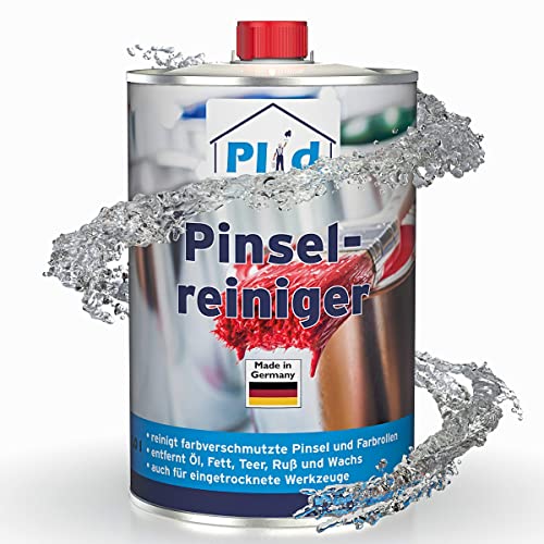 Pinselreiniger plid ® 1L FARBLOS & GERUCHSMILD Pinsel Reiniger