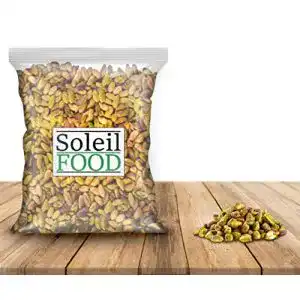 Pistazien soleilfood ungesalzen geschaelt ohne schale 05 kg