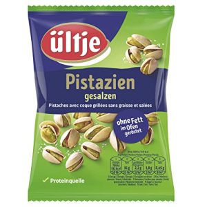 Pistachios ültje, without fat, roasted & salted, 150g (pack of 1)