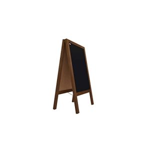 ALLboards poster stand, customer stopper, painted wooden frame