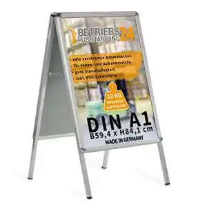 Plakatstaender betriebsausstattung24 kundenstopper