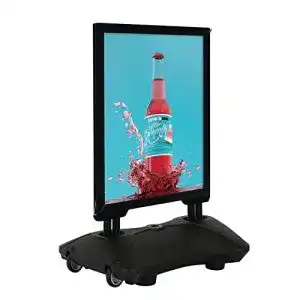 Plakatstaender display sales kundenstopper windpro din a1