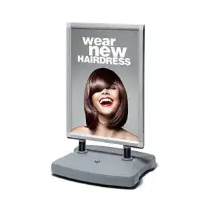 Plakatstaender net xpress kundenstopper a1 windfest wetterfest