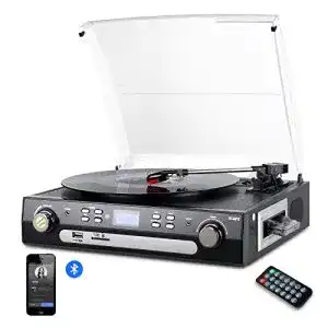 Plattenspieler digitnow vinil pikap bluetooth pikap calar stereo