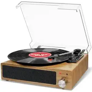 Plattenspieler fydee vinyl bluetooth schall vintage turntable