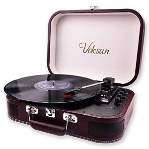Plattenspieler VOKSUN Bluetooth Schall Vinyl Turntable - plattenspieler voksun bluetooth schall vinyl turntable