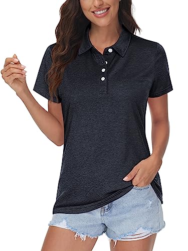 Poloshirt Damen MAGCOMSEN Damen Sport Poloshirt Golf Sommershirt