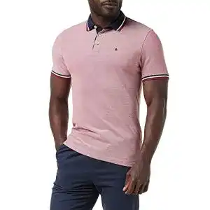 Poloshirt herren slimfit jack jones herren jjepaulos polo ss noos