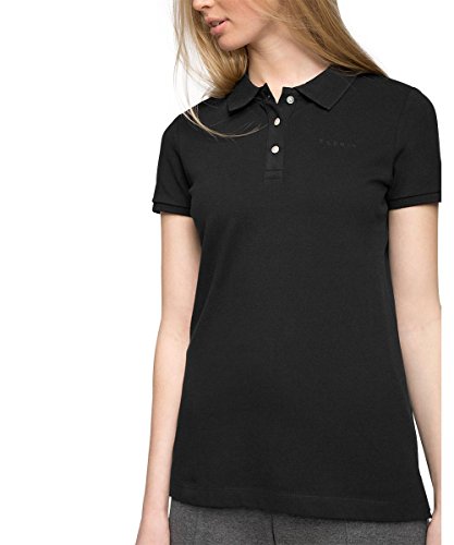 Poloshirt-Slim-Damen ESPRIT Damen 026EE1K053-mit Polokragen T-Shirt