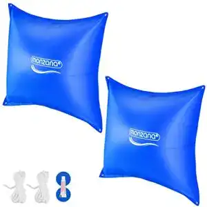 Poolkissen monzana 2x winter xl chlorbestaendig seil pvc