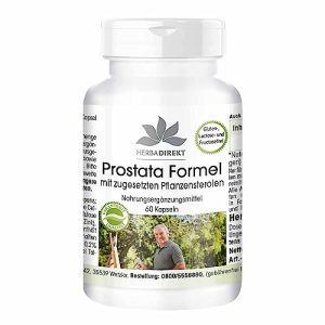 Prostate tablets HERBADIRECT prostate capsules with saw palmetto