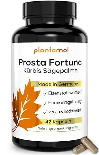 Prosta Fortuna Kapseln von plantomol, 42 Stück zur Prostata-Unterstützung