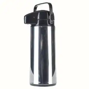 Pumpthermoskanne axentia 263255 airpot kanne edelstahl rostfrei