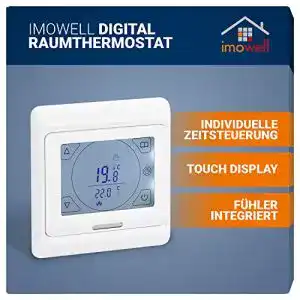 Raumthermostat imowell digital drt ts mit touchscreen