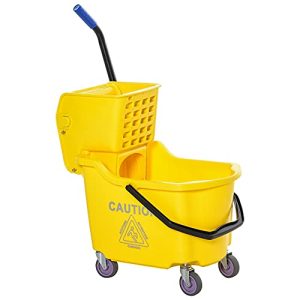 Cleaning trolley HOMCOM cleaning trolley with large capacity