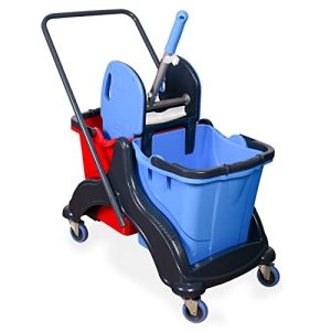 Cleaning trolley Hypafol cleaning trolley 2x25l bucket with divider