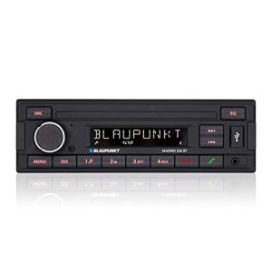 Rádio automotivo retrô Blaupunkt Madrid 200 BT Bluetooth, sintonizador RDS