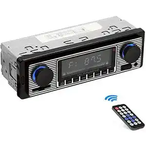Retro autoradio herchr classic car stereo bluetooth car radio