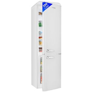 レトロ冷蔵庫 Bomann ® レトロ冷蔵庫と冷凍庫の組み合わせ
