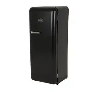 Retro kuehlschrank vintage industries havanna in schwarz