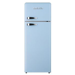 Retro køleskab Wolkenstein køle-fryseskab kombination GK212.4RT LB
