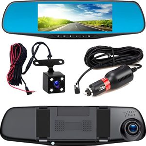 Rückspiegel-Dashcam Retoo Full HD Auto Spiegel Dashcam