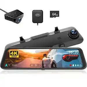Rueckspiegel dashcam wolfbox 12 g850 4k spiegel dashcam