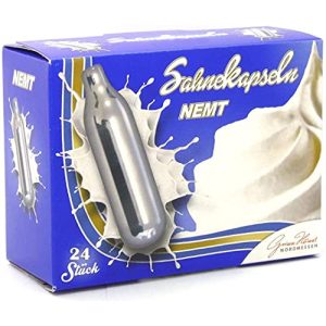 Capsule de crème NEMT 24s 24 pièces N2O, adaptée à tous