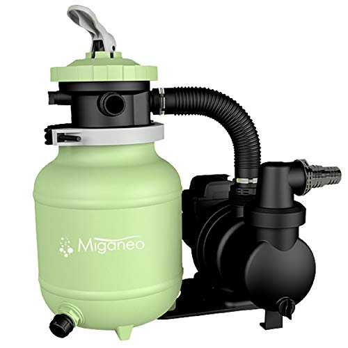 Kum filtre sistemi Miganeo Speed ​​Clean Dynamic 7000 – yeşil
