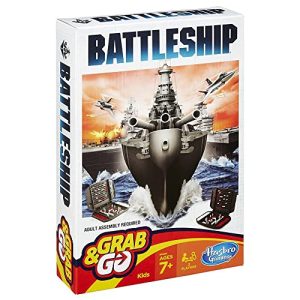 Sinking ships game Hasbro Gaming Battleship Grab & Go