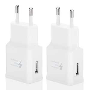 Chargeur rapide iPhone KAIMENGLONG pack 2 chargeur USB