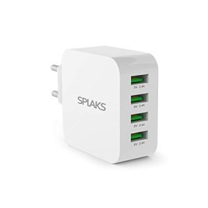 Chargeur rapide iPhone SPLAKS chargeur USB 4 ports 40W