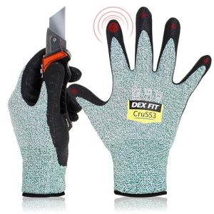 Kesilmeye karşı korumalı eldivenler DEX FIT Seviye 5 Kesilmeye karşı dayanıklı eldivenler