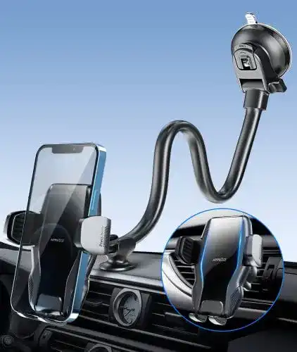 Schwanenhals Handyhalterung von APPS2Car für das Auto