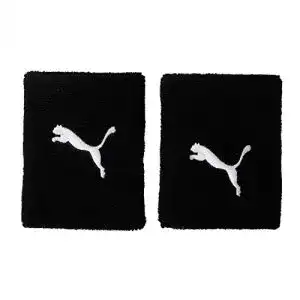 Schweissband handgelenk puma schweissband team long wristband black