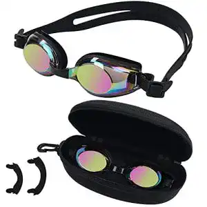 Schwimmbrille kinder bezzee pro schwarze kinder schwimmbrille uv