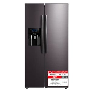 Vierekkäinen jääkaappi Midea KS-DDX 6.32 WT Side-by-Side