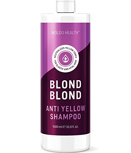 Silbershampoo WoldoHealth Anti-Gelbstich Shampoo für Blonde