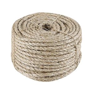 Sisal rope IZSUZEE for scratching post 6mm (40 meters) natural sisal rope