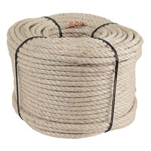 Sisal rope scratching post land 10 mm, natural for scratching posts
