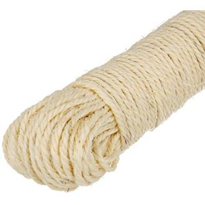 Sisal rope Lantelme 30 meters sisal leash natural rope repair supplies