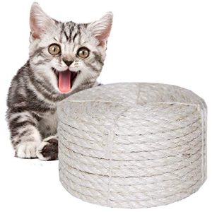 Sisal rope O'woda 20M for scratching post rope 6 mm, for scratching posts