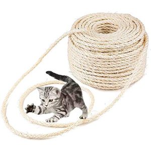 Cuerda de sisal Parain para rascador de gatos, árbol para gatos, gatos