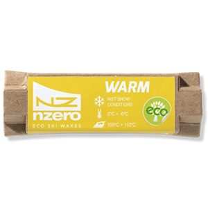 Cera de esqui N-ZERO NZEROWAX Cera quente orgânica, amarela